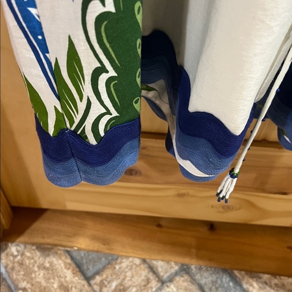 FARM RIO Off-White Tropicance Tunic Lenzing™ Ecovero™ Euroflax™ Midi Dress M NWT - Picture 11 of 16